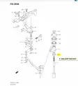 Tiiviste Vaihdetanko/Seal Shift Rod Dust Suzuki DF40-DF300 DT40-DT85 - Suzuki osat perämoottorille - 42865 - 3