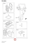 Tiivistesarja/Gasket Set Suzuki DT25-DT30 - Suzuki osat perämoottorille - 51055 - 1