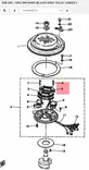 Valopuola/Lightning Coil Yamaha 55B Magneto - Yamaha muut - 5915 - 2