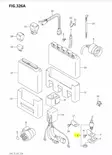 Vapaakytkin/Switch Neutral Suzuki DF40-DF140 DT100 DT150 DT200 - Perämoottorin Sähköosat - 42835 - 2