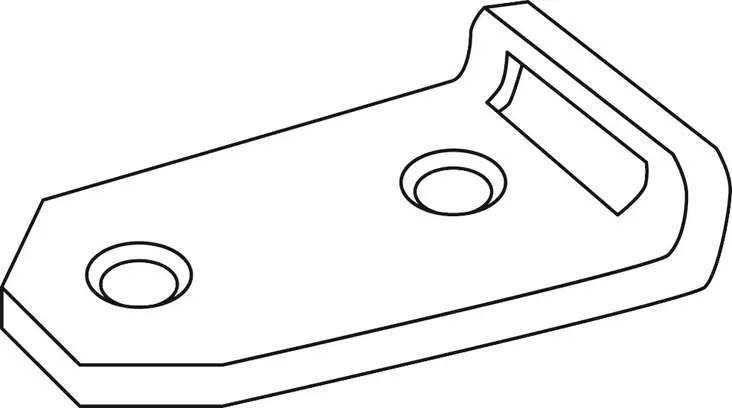 KIINNITYSHELA ASKELMALLE BU70P-12 - Lowrance vene-elektroniikka - M9519037585 - 1