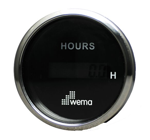 KÄYTTÖTUNTIMITTARI DIGITAL, MUSTA/ - Venesähkö - M9514700425 - 1