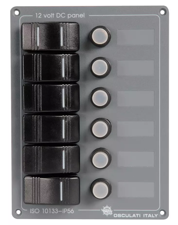 Katkaisija paneli - Venesähkön asennustarvikkeet - D123805 - 1