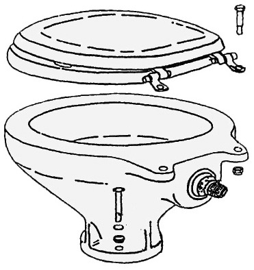 Kaymälän kansi - Käymälät ja septipumput veneisiin - D125035 - 1