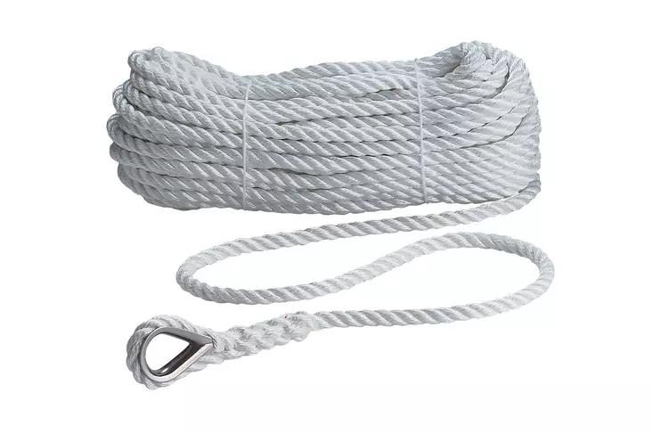 KÖYSI RAPALLO VALKOINEN 14MM/30M - Veneen kiinnitys - M9518130155 - 1