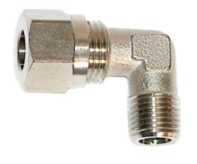 Kulma liitin 1/4 - 10mm - Hydrauliohjaukset - D173385 - 1