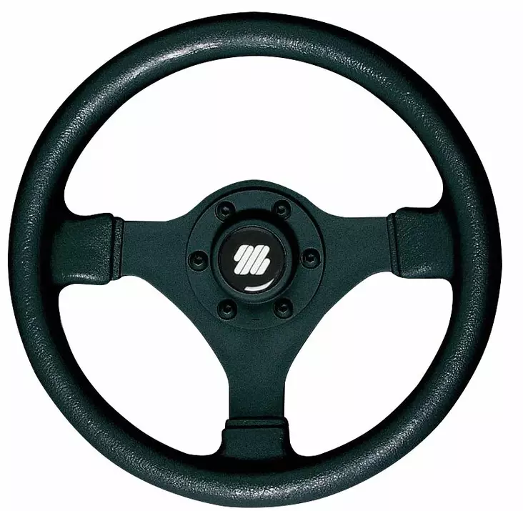 OHJAUSPYÖRÄ V-45 MUSTA - Lowrance vene-elektroniikka - M9513001025 - 1