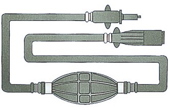 Osculati polttoaineletku + liitin (2kpl) Mercury - Perämoottorin Polttoainetarvikkeet - D125135 - 1