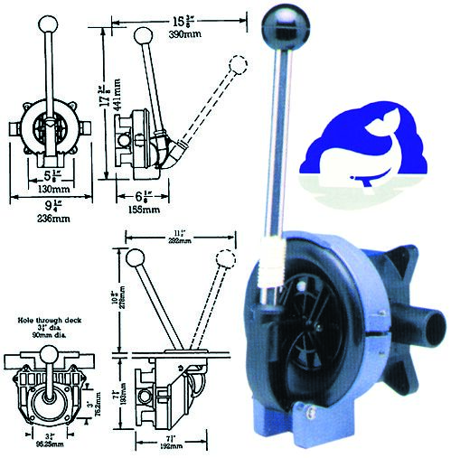 PUMPPU GUSHER TITAN, KANSIASENNUS - Veneen LVI - M9515003995 - 1
