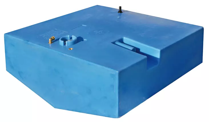 Polttoainesäiliö 900x850x340 192 l (bensiini) - Perämoottorin Polttoainetarvikkeet - D147625 - 1