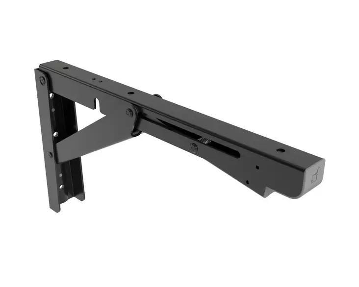 TAITETTAVA KANNATIN ROBUST XL MUSTA - Veneen lukot ja saranat - M9516011045 - 1