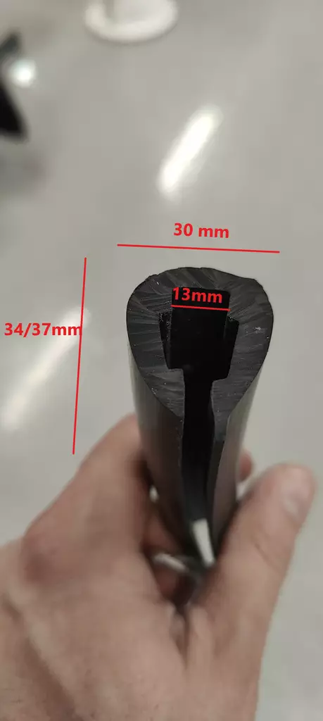 Törmäyskumi Rönnqvist 13m - Reuna ja -törmäyslistat ja kansikate - 34775 - 1