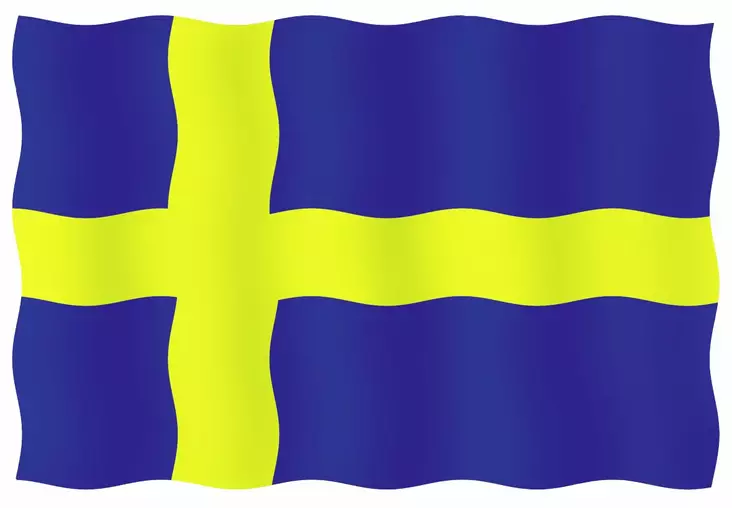 VIERAILULIPPU 20X30CM, RUOTSI - Lowrance vene-elektroniikka - M9519033105 - 1