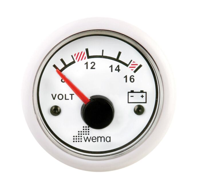 VOLTTIMITTARI 12 V, VALKOINEN - Venesähkö - M9514700325 - 1