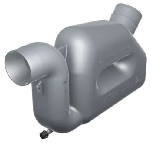 Vesilukko VETUS 60mm Isompi 10,5l kiinteä sisääntulo Pakoletkulle - Pakojärjestelmät veneisiin - 9095 - 1