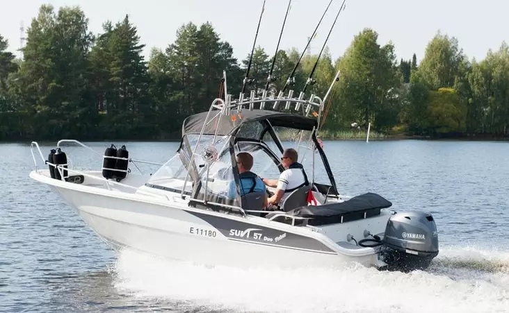 Suvi 57 Duo Fisher Pulpettivene ilman moottoria - Suvi Lasikuituveneet - 37395 - 1