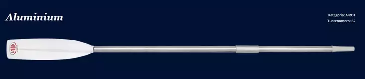 Airot 240cm alumiini muovitettu Lahnakoski - Melat, airot ja venehaat - 24496 - 1