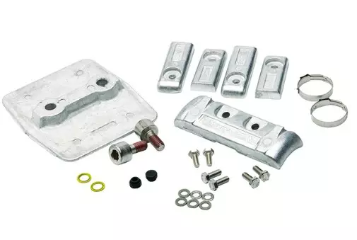 Anodisarja/Anode Kit Mercury V8 4.6L 250-300hv Verado Alumiini - Varaosat ja lisävarusteet - 52626 - 1