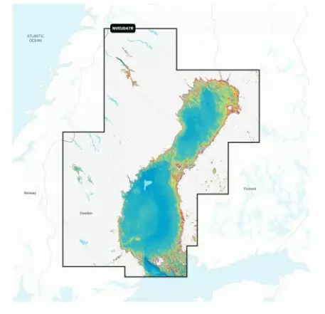 Garmin Navionics Vision+ NVEU047R Pohjanlahti - Veneilykartat - 39656 - 1