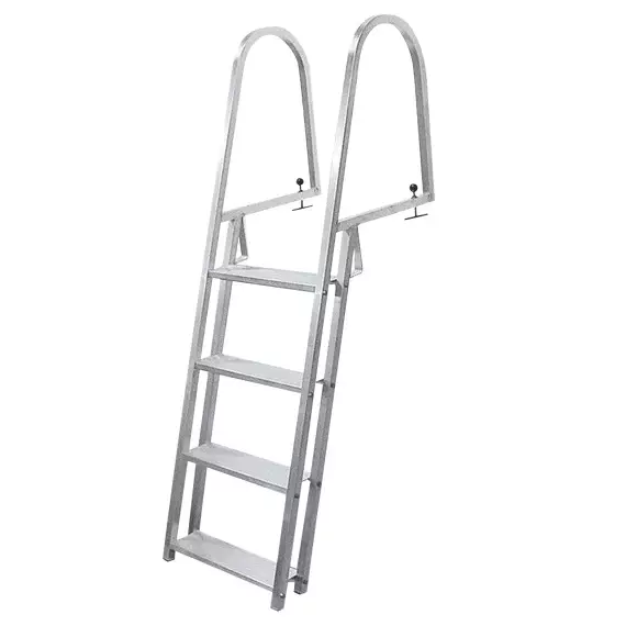 Laituri Savorak Uimaportaat Alumiinia 4 Askelmaa 110CM (Lip-Lap) - Laituritarvikkeet - 23806 - 1