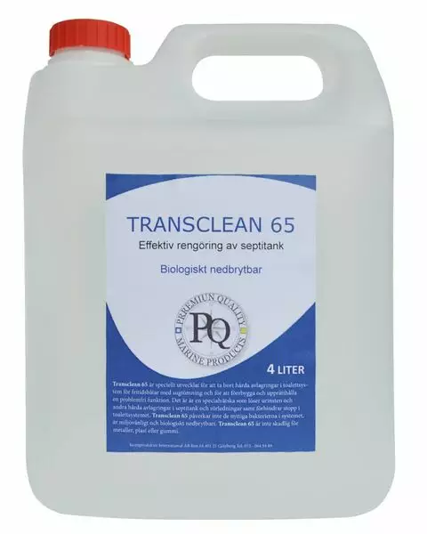 Septitankin Pesuaine 4L TransClean 65 - Käymälät ja septipumput veneisiin - 33256 - 1