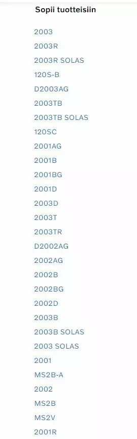 Tulppa/Plug Volvo Penta Pakosarja - Sisäperämoottorin osat - 6646 - 1