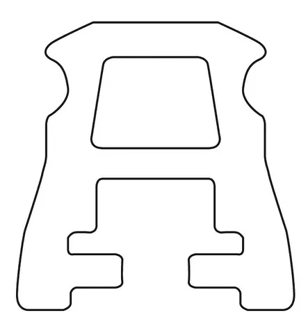 29163321 SZ3 BM TRACK 2.1M - Purjevenetarvikkeet - M9512416826 - 2