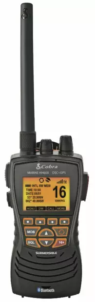 COBRA VHF-PUHELIN MR HH600 GPS BTEU - Meri-VHF-radiopuhelimet ja tarvikkeet - M9537600206 - 1