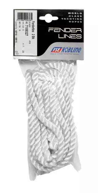KÖYSI FENDERLINE 8MM/1,5M VALKOINEN - Veneen kiinnitys - M9517159326 - 1