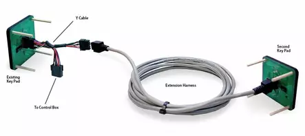 LISÄKATK.SARJA FLYBRIDGE 20' 12/24V - Trimmit - M9519040796 - 1