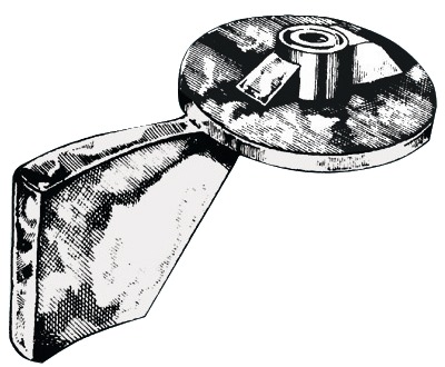 Osculati anodi evä (sinkki) Yamaha 50-90hv - Anodit perä- ja sisäperämoottoreille - D135566 - 1