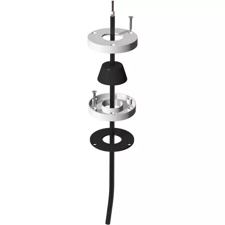 Shakespeare ACC108 Thru Deck Gland for RG-58 and RG-213 - Meri-VHF-radiopuhelimet ja tarvikkeet - D156656 - 1