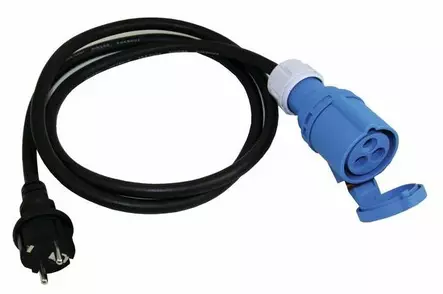 Adapterikaapeli Schuko UROS/CEE NAARAS Ulkokaapeli 0,5m - Venesähkö - 30056 - 1