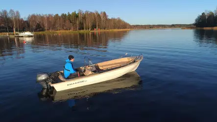 Suvi 475 Kala-Kaveri R Sadevesityhjentyvä Pitkä sis. Kölirauta TL ja kaari - Suvi Lasikuituveneet - 36676 - 1