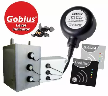 GOBIUS4-Tankkimittari Septi/Vesi/Polttoa - Venesähkön asennustarvikkeet - 22926 - 1