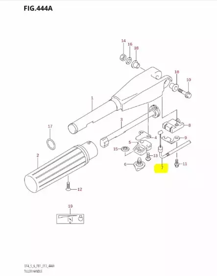 Kaasuvaijeri/Cable Assy Throttle Suzuki - Suzuki osat perämoottorille - 42796 - 2