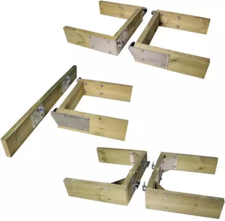 LAITURI S-sarana samanlevyiset elementit Lip-Lap - Laituritarvikkeet - 25406 - 1