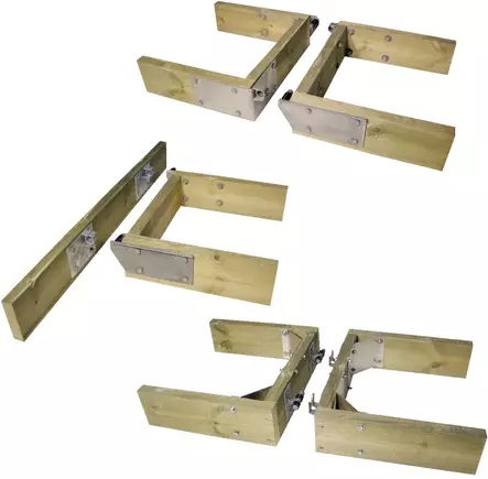 LAITURI S-sarana samanlevyiset elementit Lip-Lap - Laituritarvikkeet - 25406 - 1