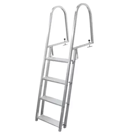 Laituri Savorak Uimaportaat Alumiinia 4 Askelmaa 110CM (Lip-Lap) - Laituritarvikkeet - 23806 - 1