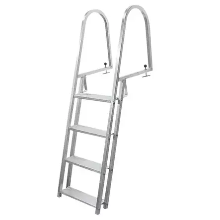 LAITURI Uimaportaat Alumiinia 5 Askelmaa 140CM Lip-Lap irtona - Laituritarvikkeet - 21626 - 1
