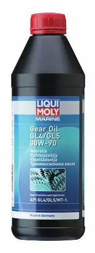 MARINE GEAR OIL GL4/GL5 80W-90 1LIT - Veneen ja moottorin huolto - M9513781456 - 1