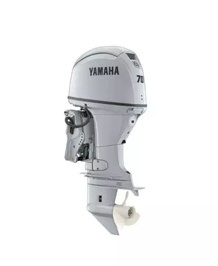 Perämoottori Yamaha F70 BETL pitkä sähkö trimmi valkoinen - Yamaha perämoottorit - 50346 - 1