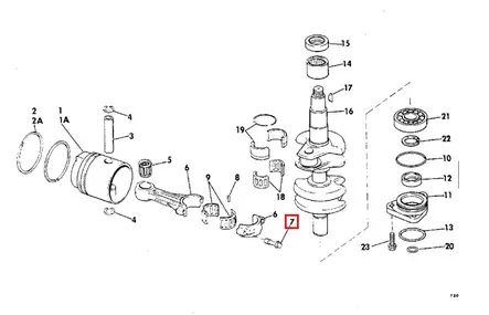 Ruuvi/Screw Kiertokanki Evinrude/Johnson HINTA/KPL - Varaosat ja lisävarusteet - 50996 - 1