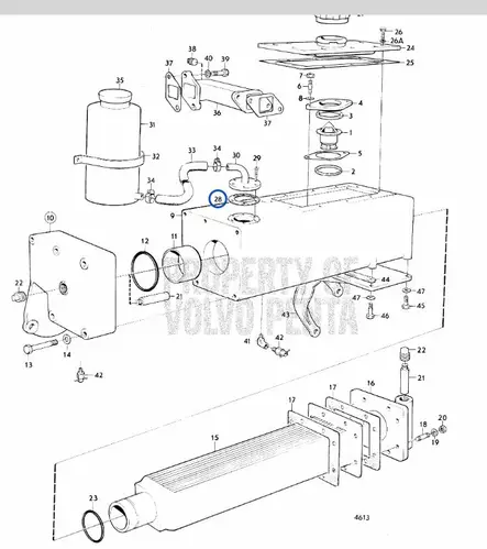 Tiiviste - Sisäperämoottorin osat - 5136 - 2