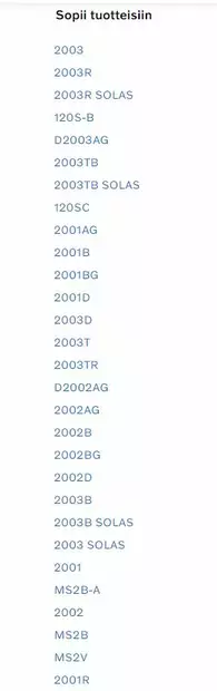 Tulppa/Plug Volvo Penta Pakosarja - Sisäperämoottorin osat - 6646 - 1