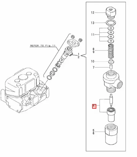 Yanmar Suutinkärki 3HMF/1GM/2GM/3GM - Yanmar moottorin alkuperäisosat - 35086 - 2