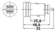 Double USB plug - Venesähkön asennustarvikkeet - D160016 - 2