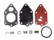 Polttoainepumpun Korjaussarja Evinrude/Johnson 20-50hv vanha malli - Evinrude/Johnson osat perämoottoreille - 33906 - 1