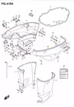 Cover, side port DF150-200/K17- - Suzuki osat perämoottorille - 37546 - 2