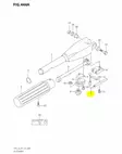 Kaasuvaijeri/Cable Assy Throttle Suzuki DF4 DF5 DF6 (2012-->) - Suzuki osat perämoottorille - 42796 - 2